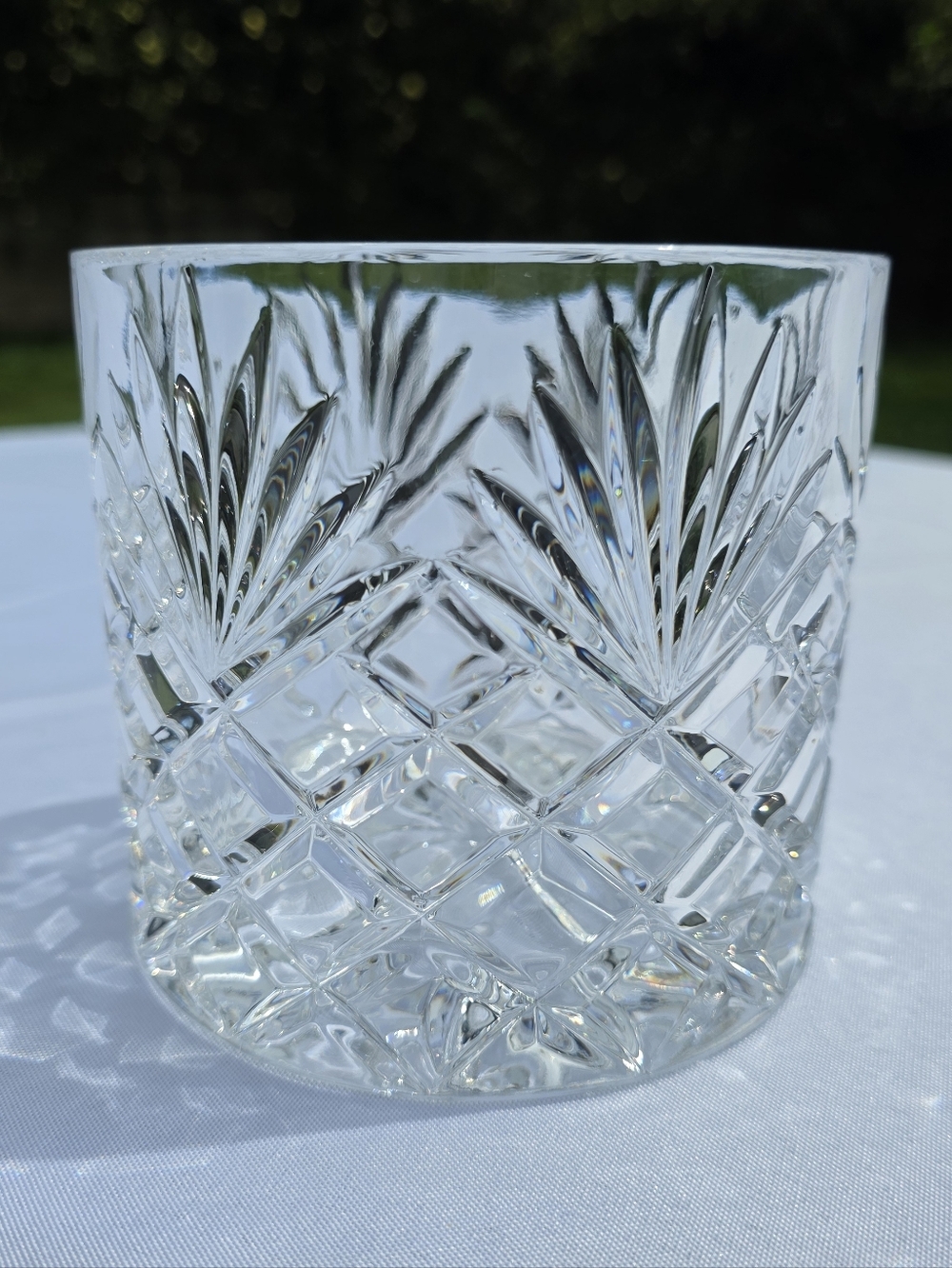 Shannon by Godinger 24% lead crystal canister | Dublin Collection